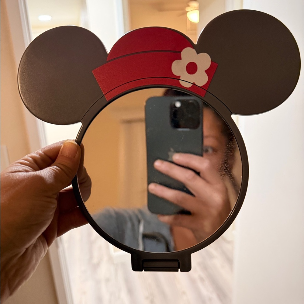 Mickey Mouse Ears Handheld Mirror